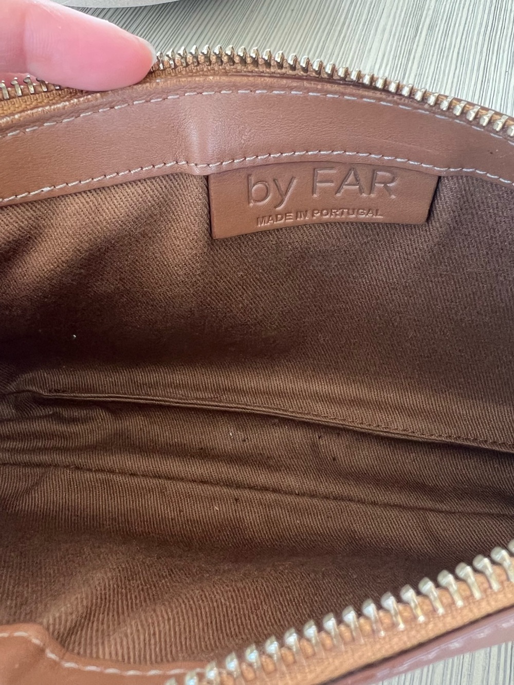 BY FAR Rachel Bag in Brown - Picture 14 of 16